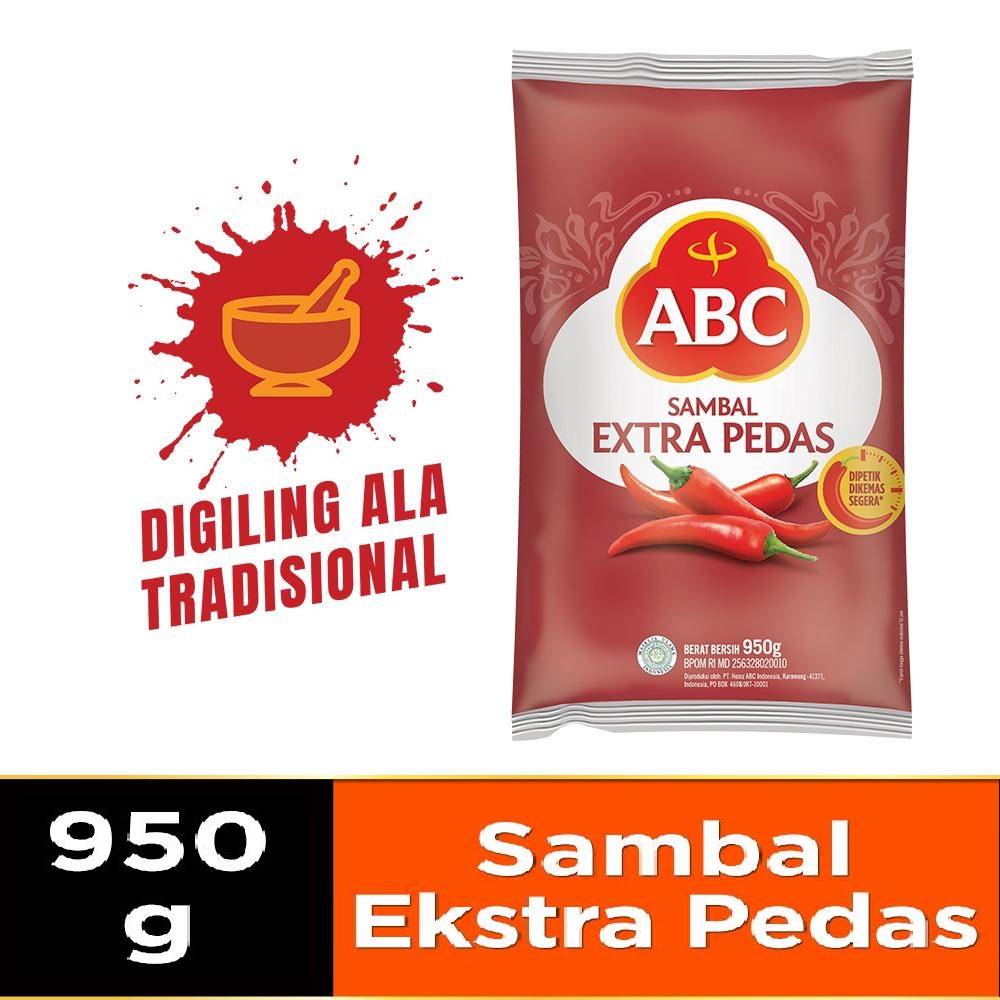 

ABC Sambal Extra Pedas 950 gr #EVE