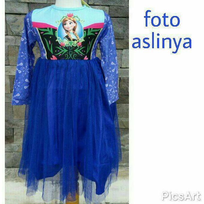 Gamis Anak Frozen Anna Tutu Import Q96 Promo