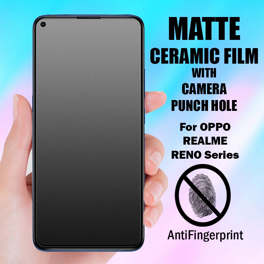 TEMPERED GLASS CERAMIC MATTE GAME 9H ORIGINAL 100% REAL ANTI PECAH Pelindung layar keramik matte full lcd HP Asus Zenfone 4 MAX PRO LIVE L2