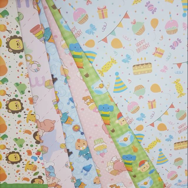 

KERTAS KADO PACKAGING (khusus Produk Tokobabies)