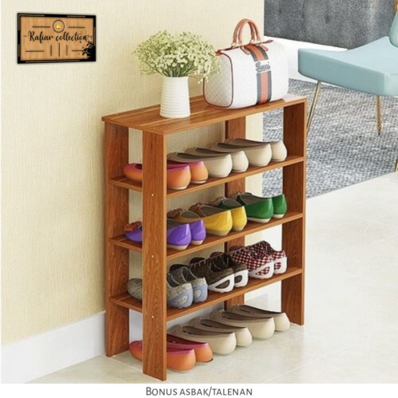 RC026 RAK SEPATU BAHAN KAYU JATI JEPARA