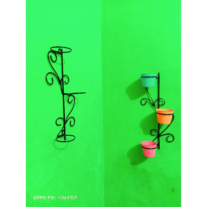rak pot bunga dinding rak bunga susun rak bunga besi
