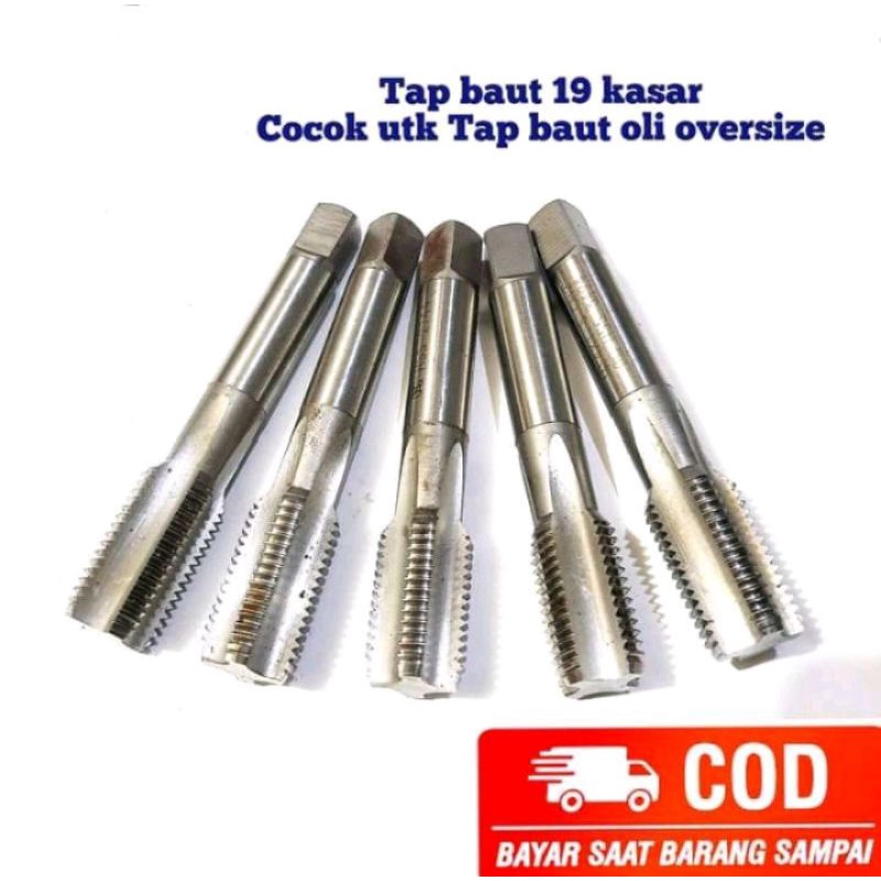 Tap M14x1.5 tap baut 19 kasar tap baut oli oversise alat pembuat drat