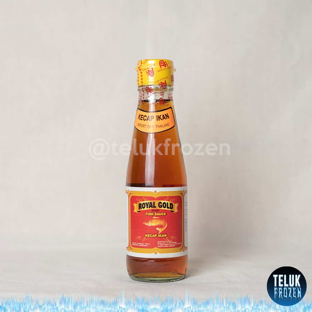 

kecap ikan royal gold 200ml 200 ml gr fish sauce besar brand thailand impor import saus saos