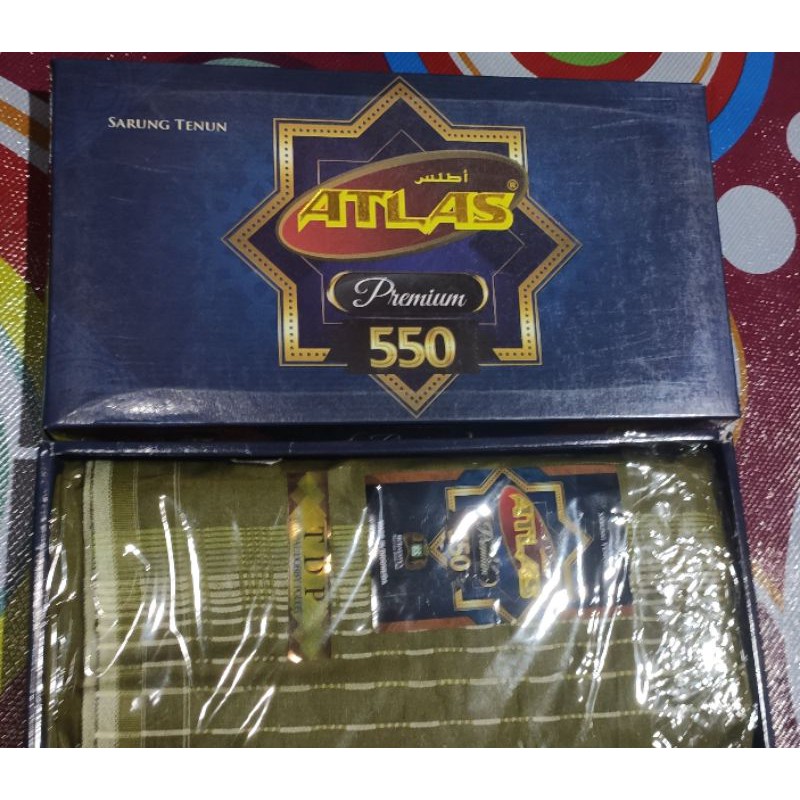 Sarung Atlas TDP Tumpal Dobby polos Premium