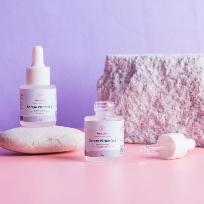 Serum Vit C by HR Glow - 20ml BPOM / serum wajah / pemutih wajah glowing / serum original