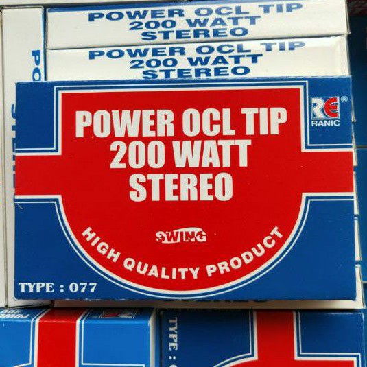 POWER OCL STEREO  200W RANIC 077