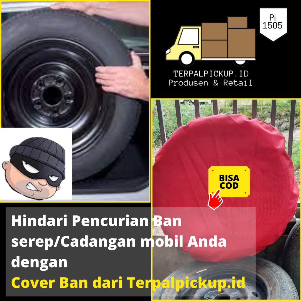 Cover Tutup Ban Mobil Pick Up dan Truk