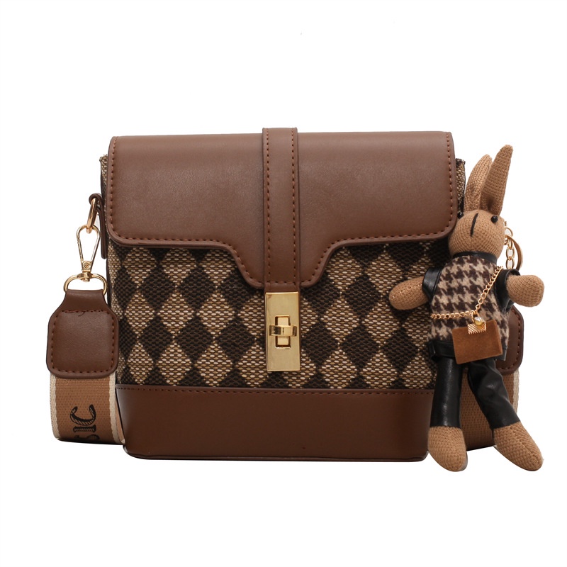 BJ43332 - BLACK/BROWN/COFFEE - TAS WANITA FASHION IMPORT MODIS ELEGAN TERMURAH TERLARIS TERBARU BAGSTORE JAKARTA TAS BATAM BQ3332