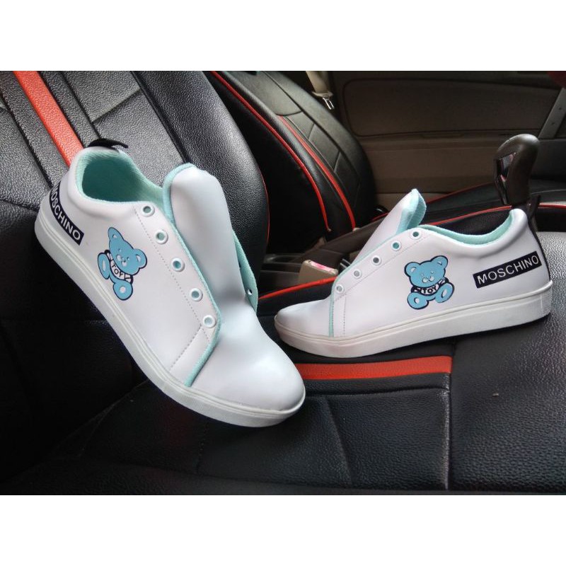 CUCI GUDANG SEPATU WANITA GAMBAR LUCU HPD412 BONEKA HELLO KITTY