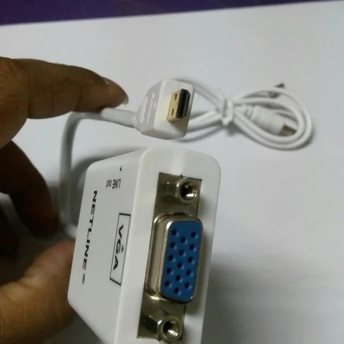 Converter micro HDMI to VGA netline