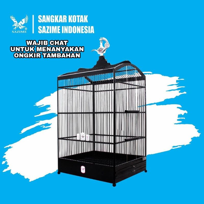 Sangkar Kotak Sazime No 1, No 2, No 3 / Sangkar Koper Sazime