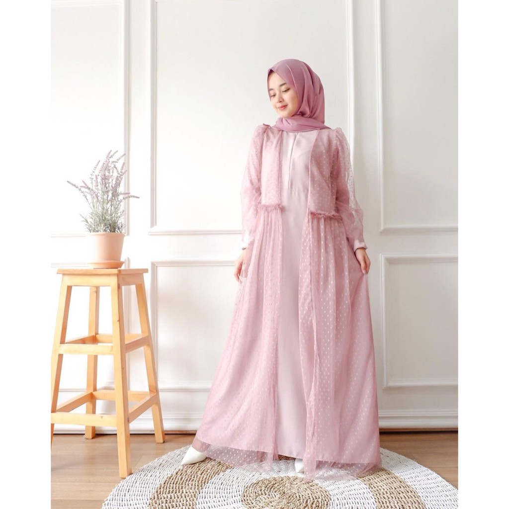 ALETHA DRESS / DRESS KONDANGAN / SERAGAMAN / DRESS PESTA / BUSUI FRIENDLY