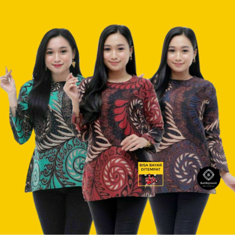 BLOUSE WANITA | BLOUSE KOREAN STYLE | BLOUSE BALON | BLOUSE BATIK WANITA | BLOUSE BATIK