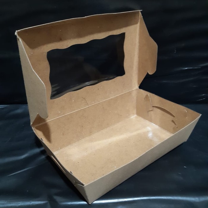 

Dus Kraft Coklat / Lunch Box L Coklat uk 20 x 13 x 5cm