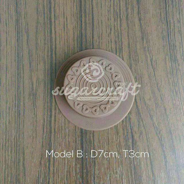 Cetakan silicone mooncake model B