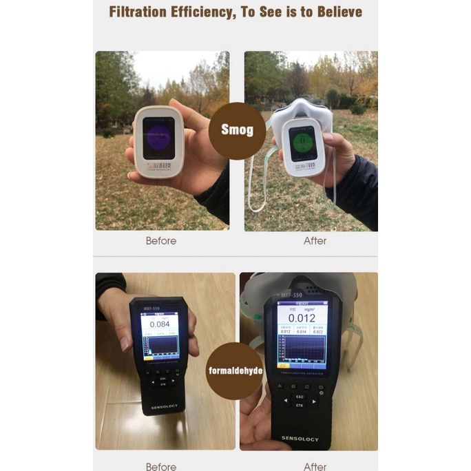 Masker Udara Electric Hepa Filter Usb Rechargeable Xiaomi Q5S Q5Pro