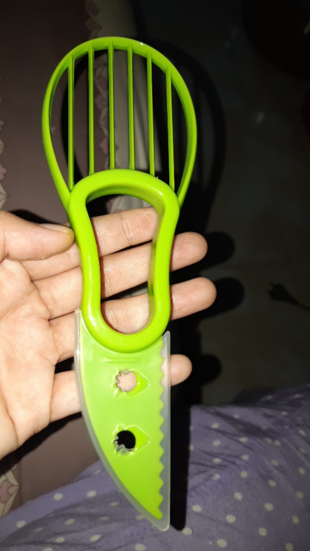 3 In 1 Alat Pemotong / Pengiris Buah Alpukat Multifungsi