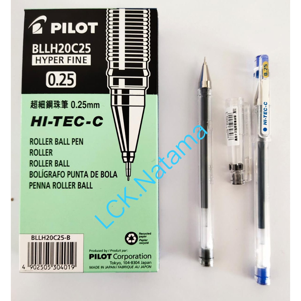 

PILOT Pen Hyper Fine HI-TEC-C 0.25mm pulpen pena roller ball pen