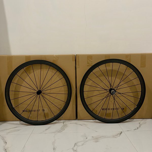 Wheelset carbon CSC hub R13 CERAMIC  700c  Rim brake clincher