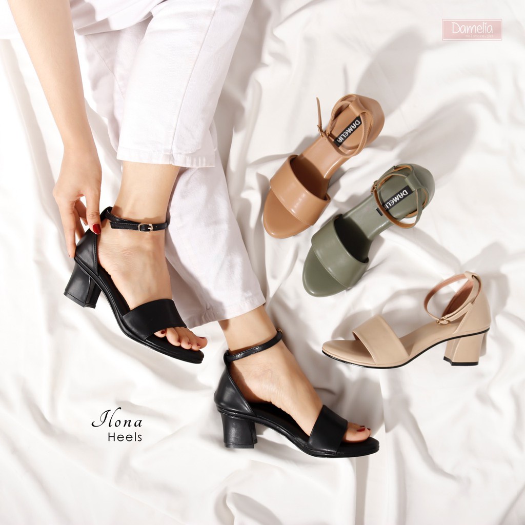Damelia Sandal Wanita ILONA HEELS Original by DAMELIA MELSTORE JKT