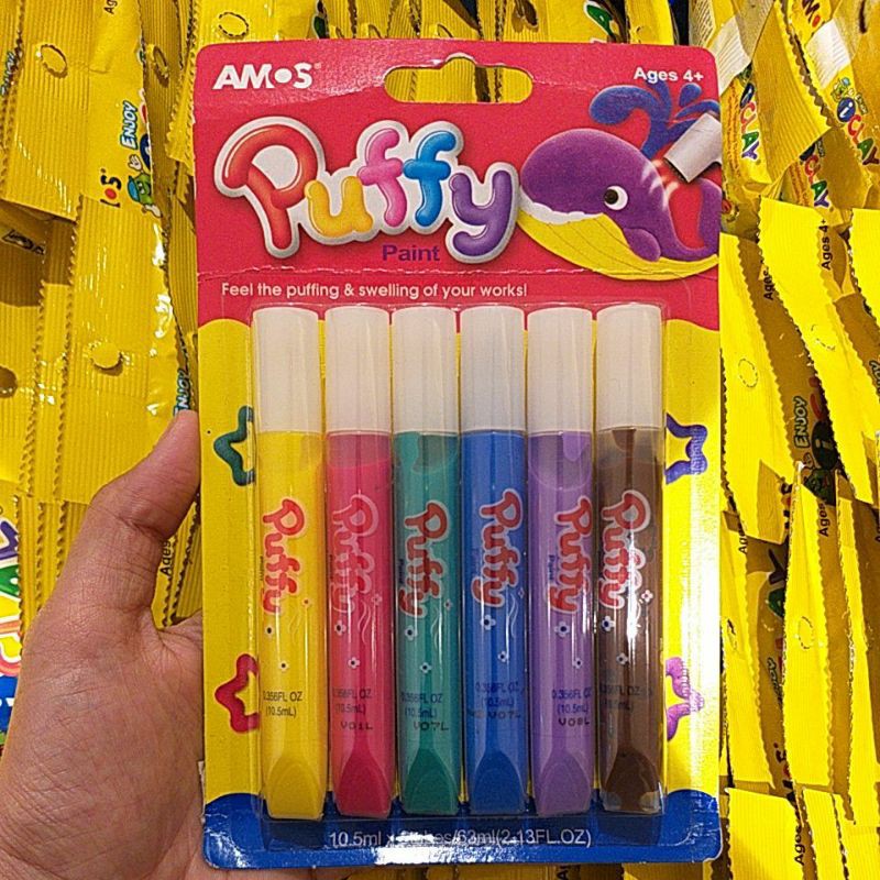 

PASTA LUKIS AMOS PUFFY 10.5ML/6P ORIGINAL