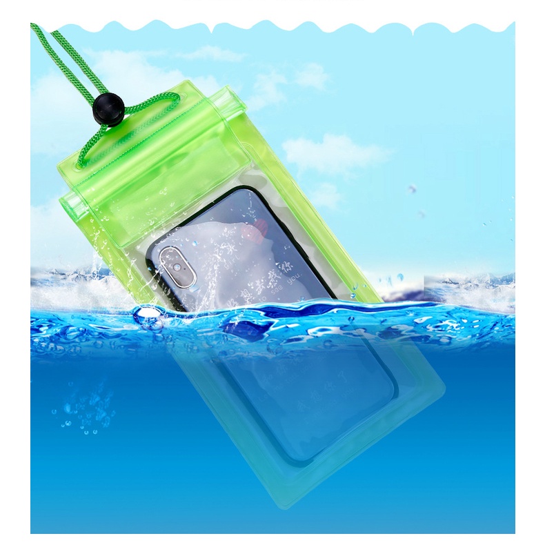 Waterproof hp ukuran XL 5.5 INCH plastik tempat pengaman pelindung handphone universal dari air waterproof case sarung NBWF