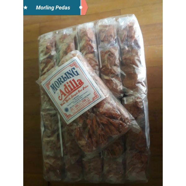 

Morling pedas mantul dengan bubuk cabe asli