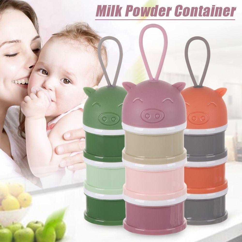 Top dispenser Botol Susu Formula Bayi Portable Untuk Travel