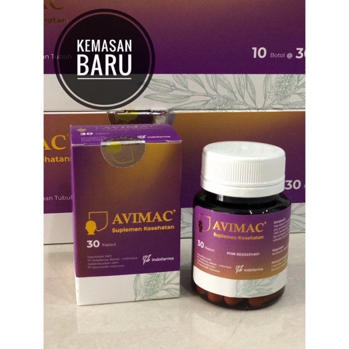 Kesehatan - Avimac Original Mac Oil Bisa Gojek Suplemen Kesehatan Obat Herbal - 1 Botol Avimac