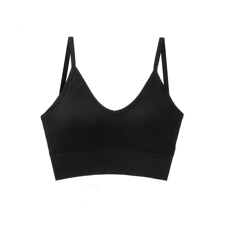 YAGOO  - Bra Wanita Tanpa Kawat Bahan Halus Pakaian Dalam Bralette Push Up Bra15