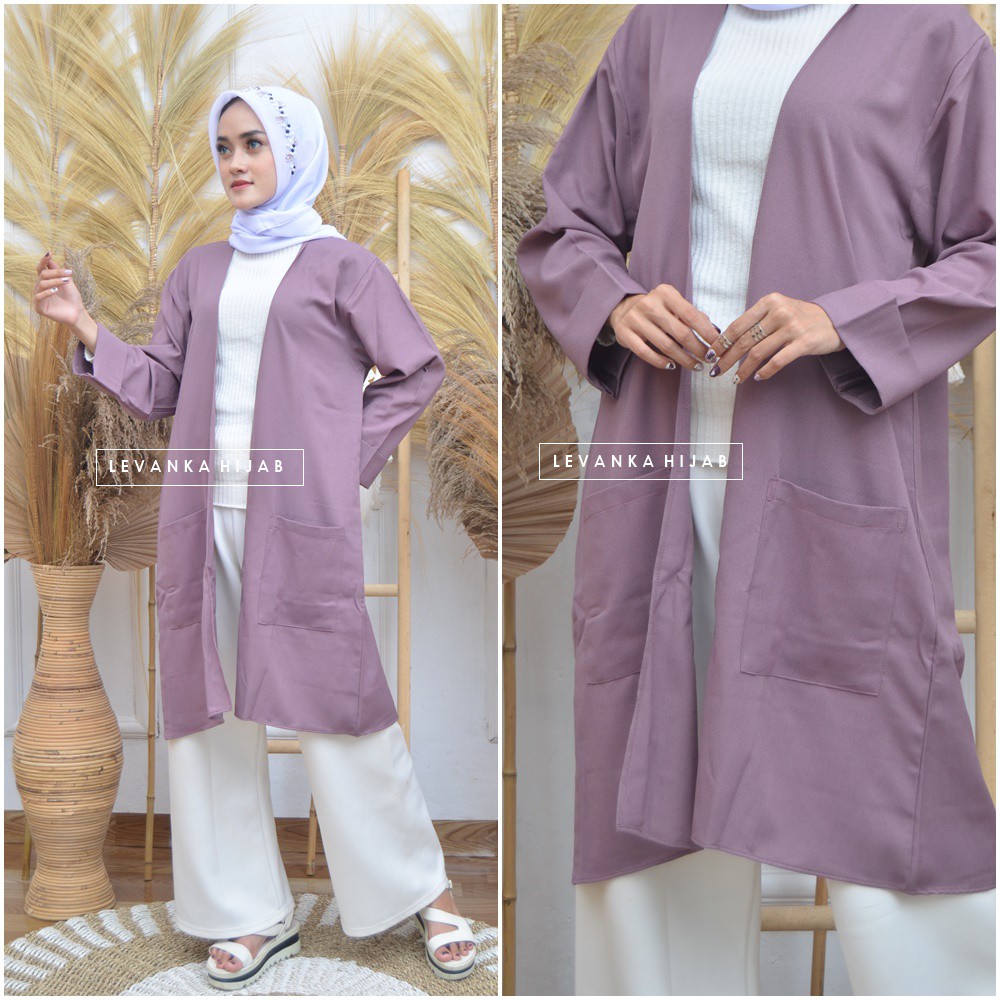 ALICE Cardi / Kardigan tangan panjang muslim