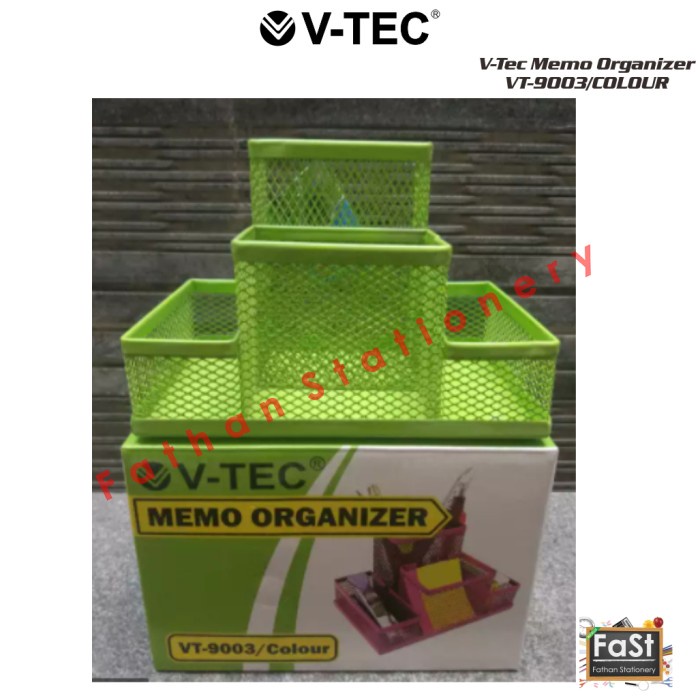 

Hari Ini Memo Organizer / Desk Set / Desk Pen (V-Tec 9003) Warna Terlaris
