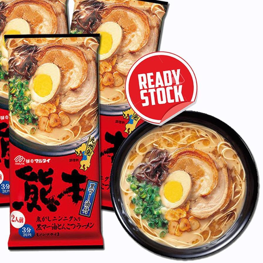 

⚡️COD⚡️ Marutai Ramen Kumamoto Kuro Mayo Tonkotsu Ramen (Non-Halal) buruan