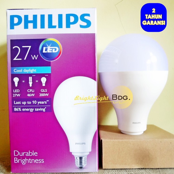 Lampu LED Philips 27 Watt Putih