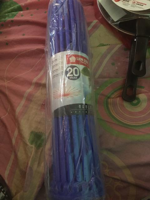 Folding / Jemuran Baju Lionstar Isi 24&30 Stik