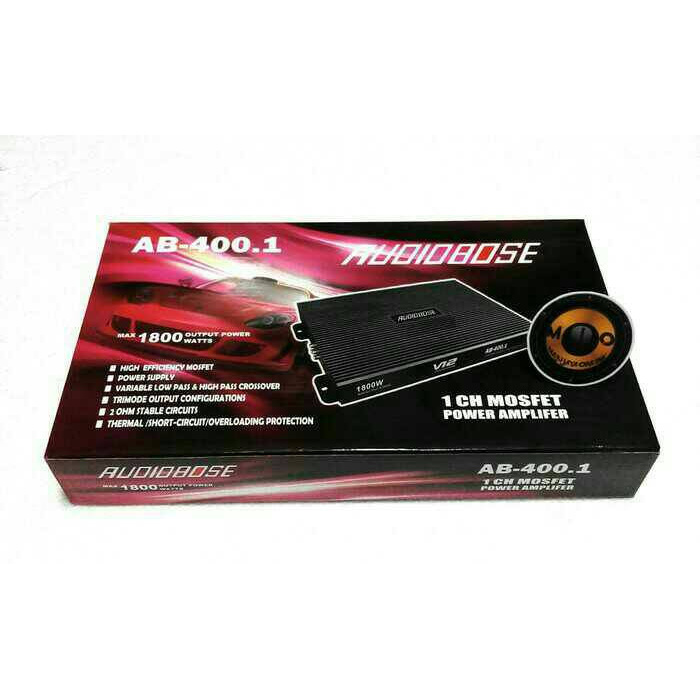 power monoblock audiobose