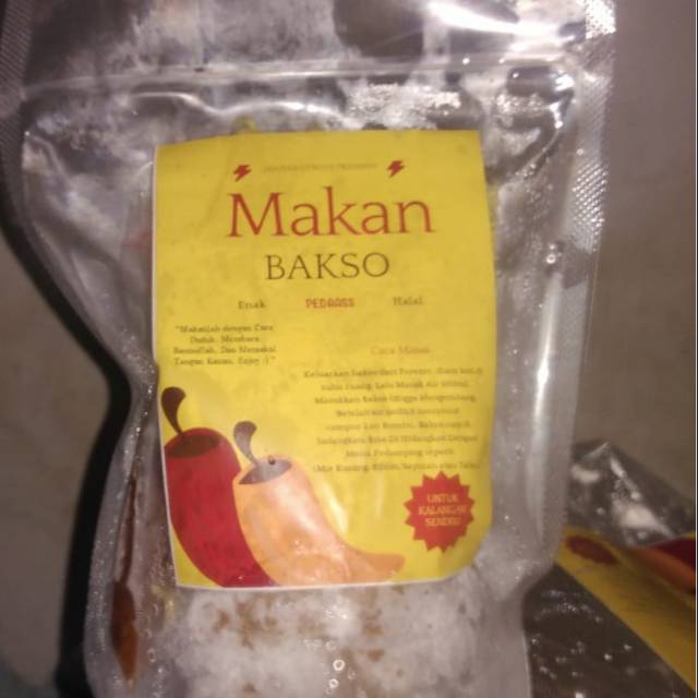 

Frozen food (MAKAN BAKSO)