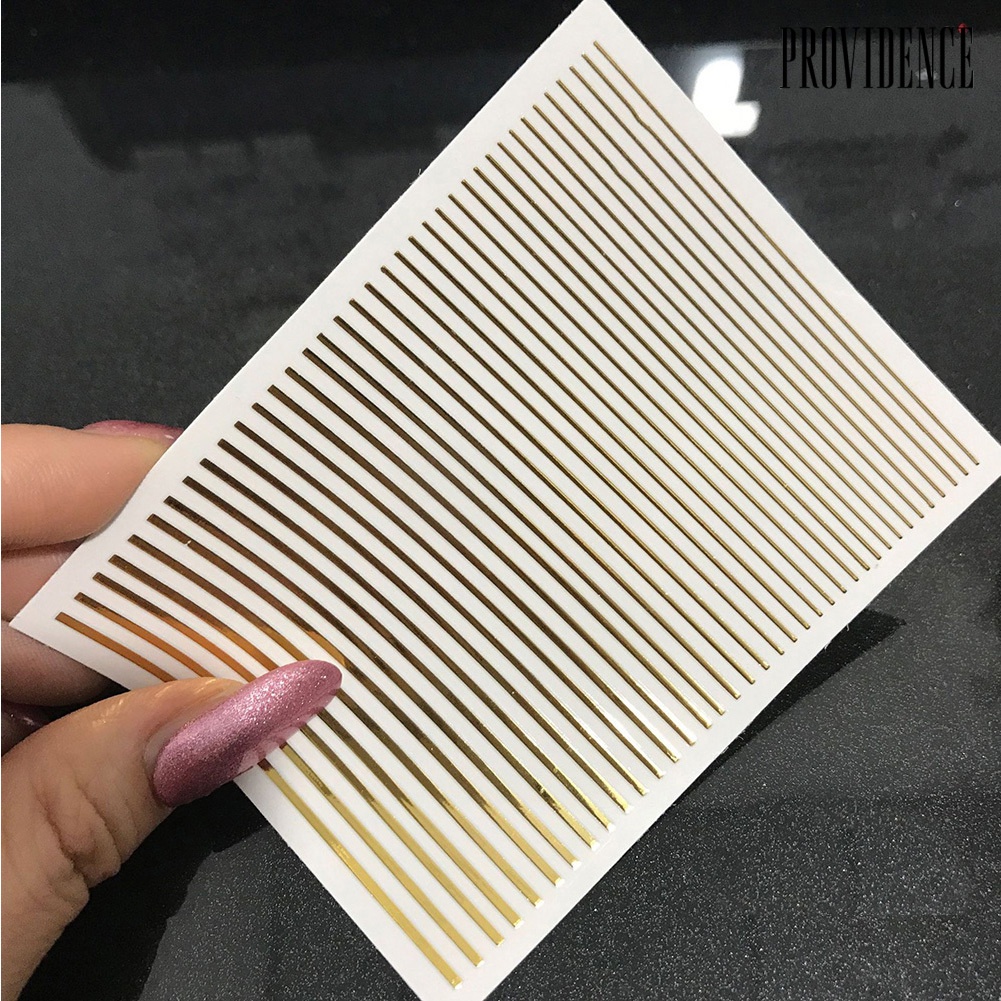 Providence Stiker Kuku 3d Ukuran 9x8cm Untuk Nail Art Diy