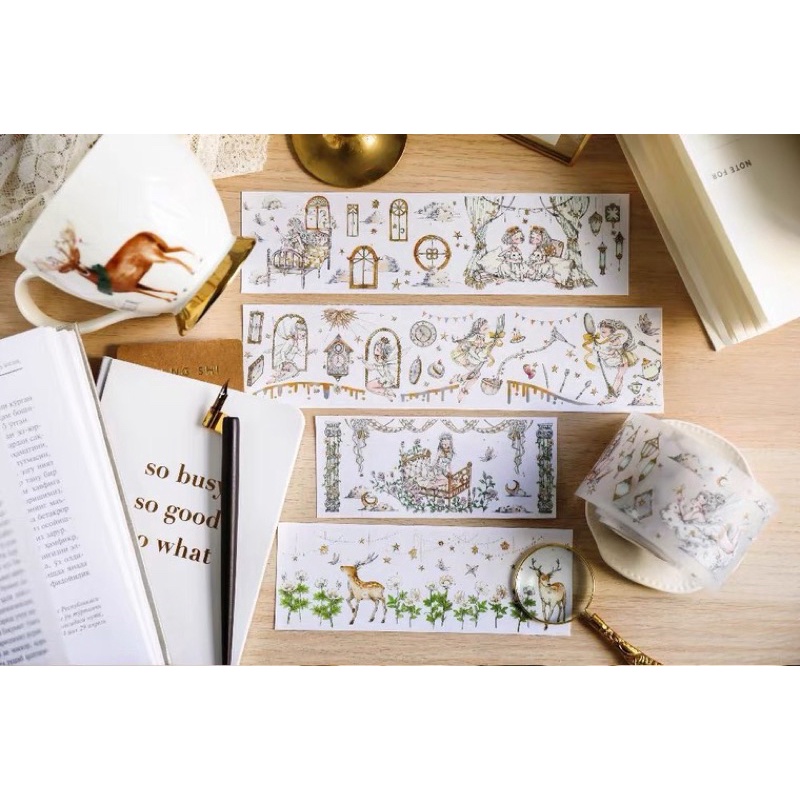 

[Sample] Deer Studio Whimsy Night PET Tape