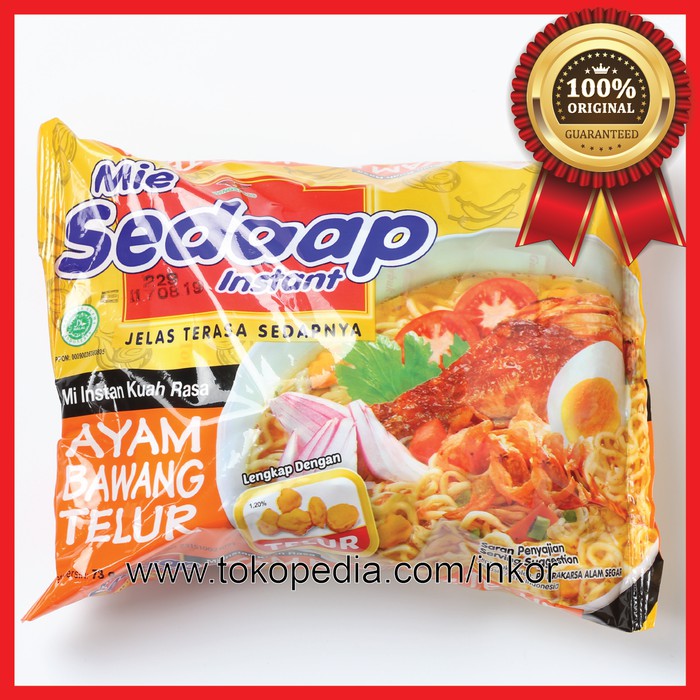 

SEDAAP MIE AYAM BAWANG TELUR 73GR