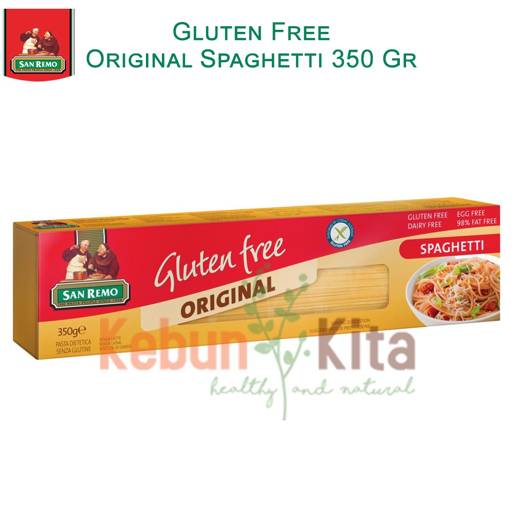 

San Remo Gluten Free Original Spaghetti 350gr