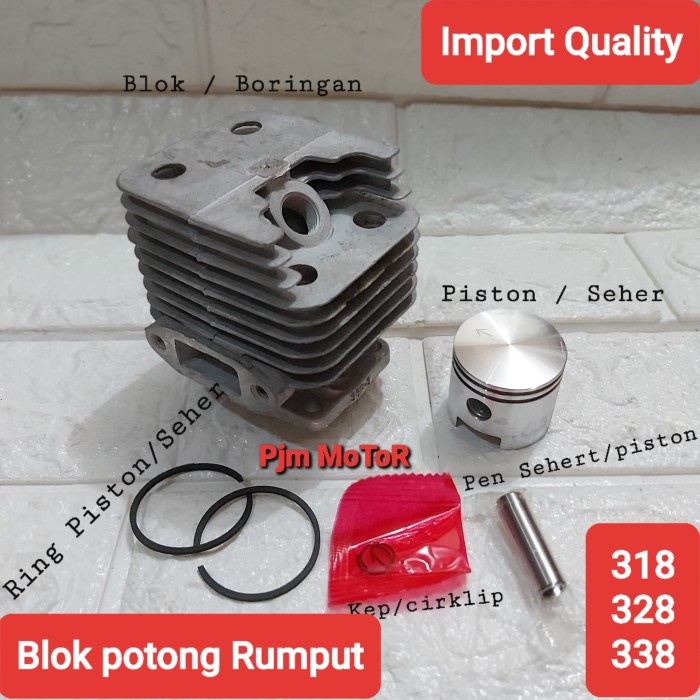 Blok Komplit Mesin Potong Rumput 318 328 338