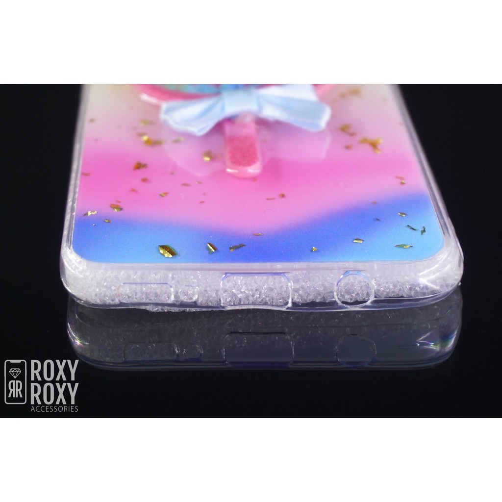 Softcase Motif Glitter 3D Iphone 6G 7GPlus XS XSMax