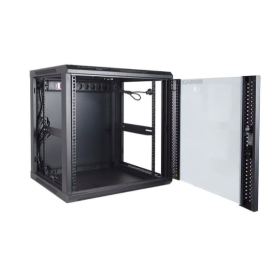 WIR5512S - 12U Wallmount Rack Depth 550mm Single Door 19&quot; - INDORACK