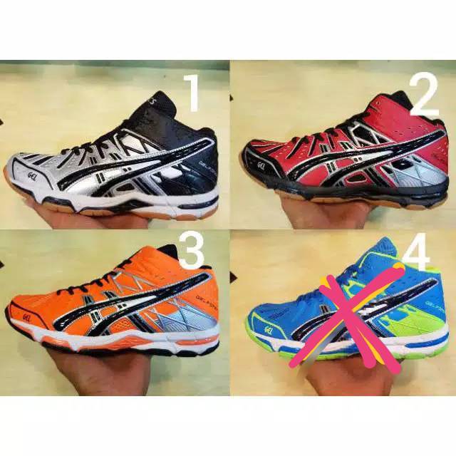 Sepatu volly asics gel forza