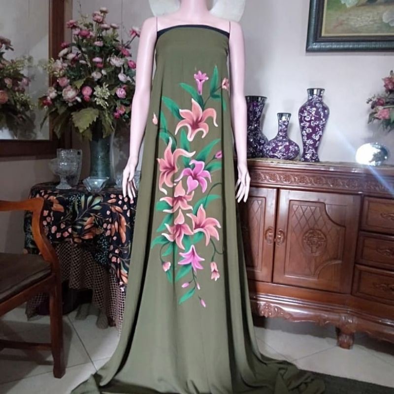 

kain lukis cantik