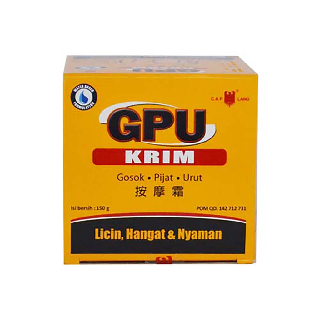 Bisa COD Gpu Krim 60/150/250 Gram Balsem Gosok Pijat Urut
