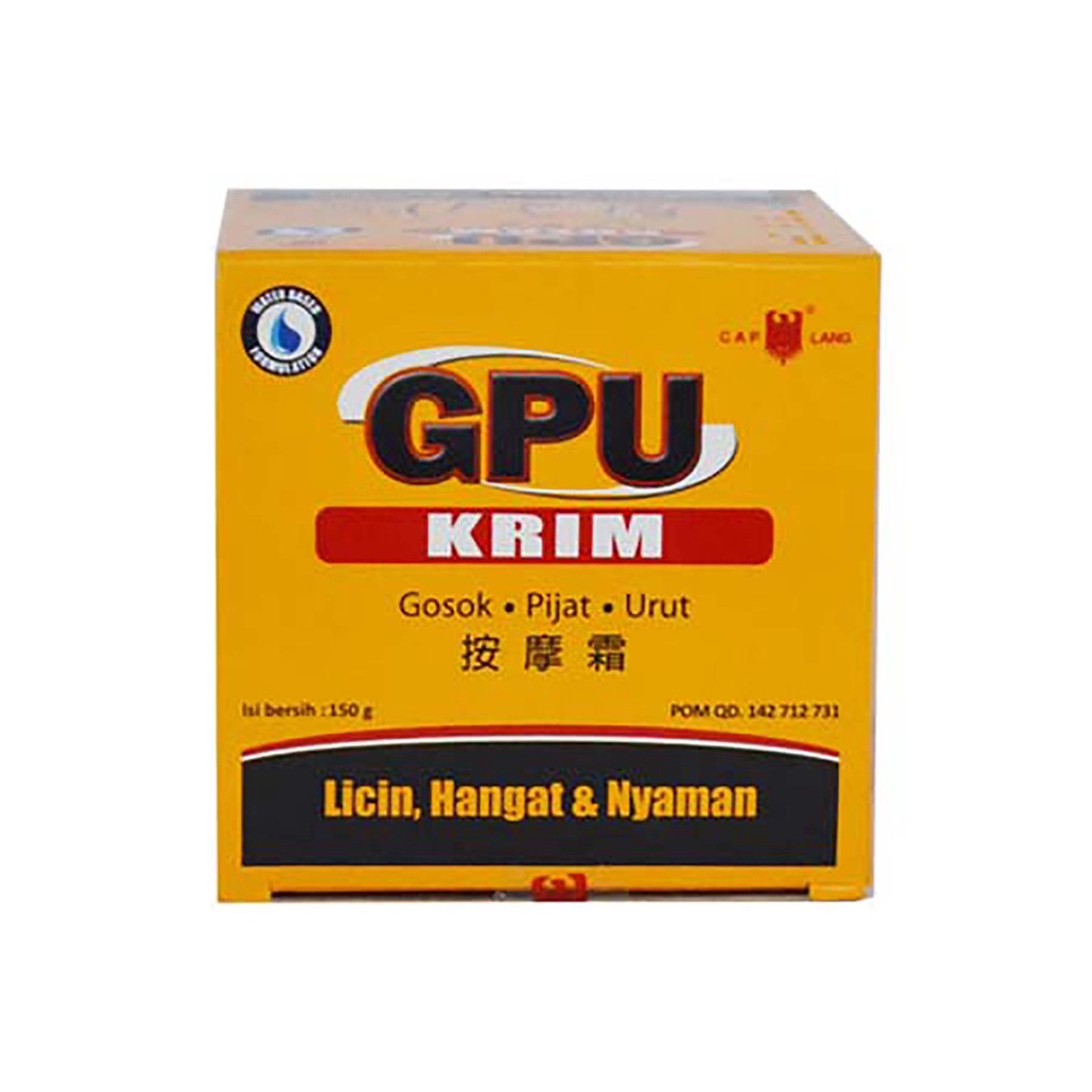 Bisa COD Gpu Krim 60/150/250 Gram Balsem Gosok Pijat Urut