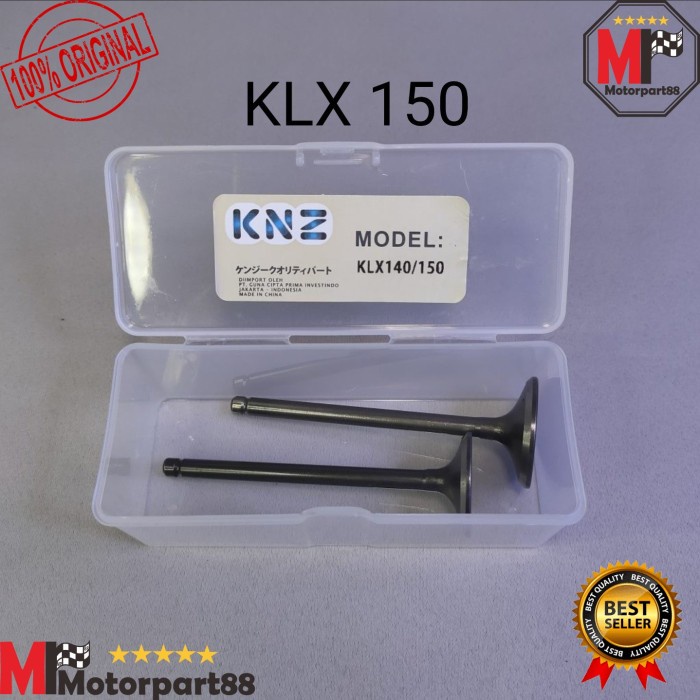 PAYUNG KLEP VALVE SET EX IN KLX 150 KL X 150 DTRACKER 150